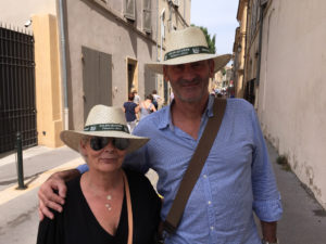 CapFiesta aux flâneries d'art comtemporain d'Aix en Provence avec Andréa Ferréol