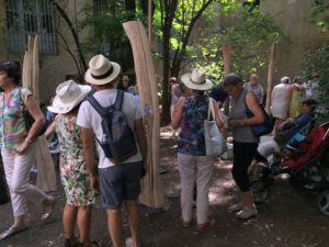 CapFiesta aux flâneries d'art comtemporain d'Aix en Provence avec Andréa Ferréol