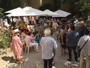 CapFiesta aux flâneries d'art comtemporain d'Aix en Provence avec Andréa Ferréol